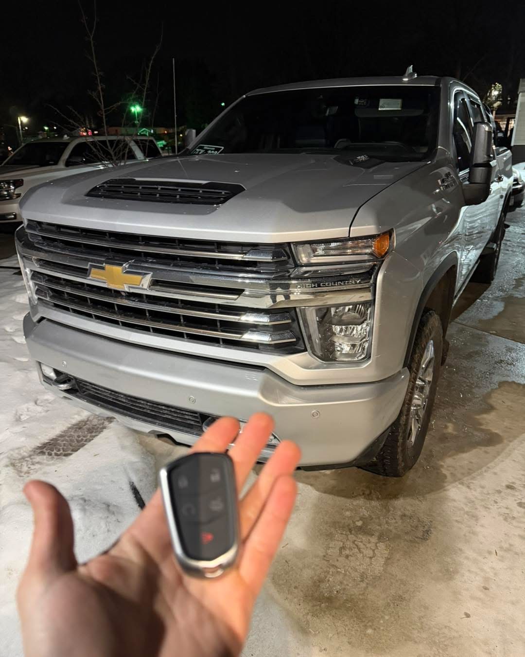 2025 Chevy Silverado 3500 serviced on-site by Lock Lock Auto Keys