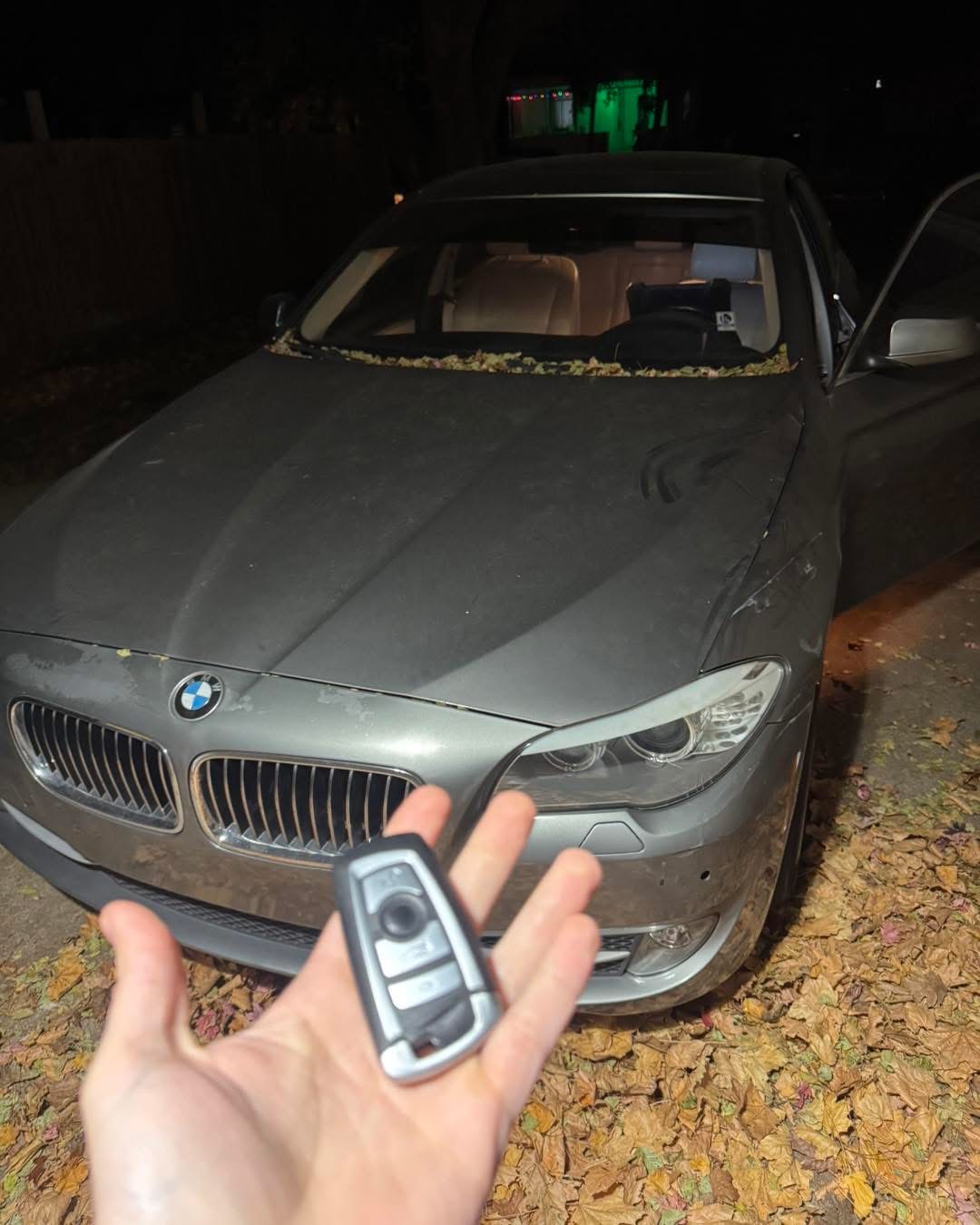 2014 BMW 5 Series serviced on-site by Lock Lock Auto Keys
